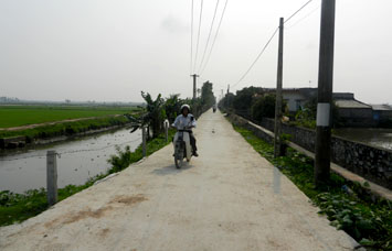 Lý Nhân: Đổi thay xóm nhỏ ven sông