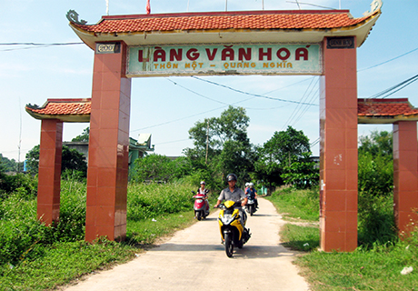 Nông thôn mới, văn hóa cũng phải mới